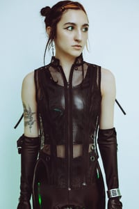 H3DG3H0G Zip Up Vest - Thumbnail 1