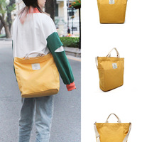 Canvas bag Korean shoulder bag student crossbody bag - Thumbnail 4