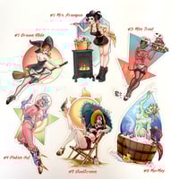 Monster Pinup Custom Sticker Sets - Thumbnail 1