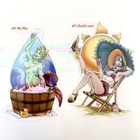 Monster Pinup Custom Sticker Sets - Thumbnail 4