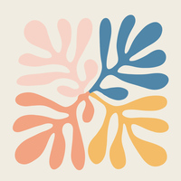 Henry Matisse - "The cut-outs" - 1947 - reproduction poster - HQ digital image ready to print - Thumbnail 1