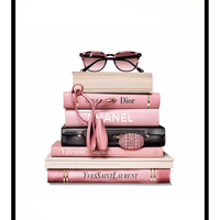 Designer Fashion Books Art Print - Thumbnail 2