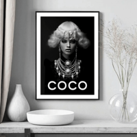 Coco Fashion Art Print - Thumbnail 1