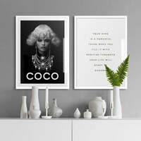 Coco Fashion Art Print - Thumbnail 2