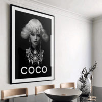 Coco Fashion Art Print - Thumbnail 4