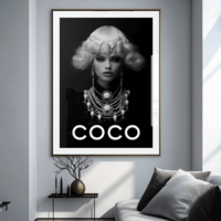 Coco Fashion Art Print - Thumbnail 5
