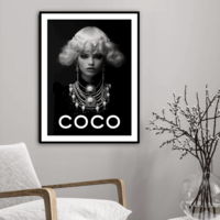Coco Fashion Art Print - Thumbnail 6