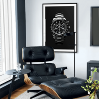Luxury Designer Timepiece Art Print - Thumbnail 1