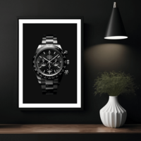Luxury Designer Timepiece Art Print - Thumbnail 4