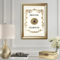 Press for Champagne Art Print - Thumbnail 2