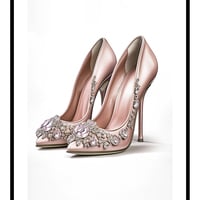 Glitter Heels Art Print - Thumbnail 3