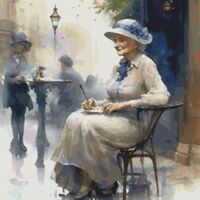 Relaxing Cross Stitch Pattern - Thumbnail 1