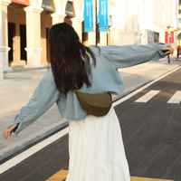 Pleated Bag Casual Dumpling Bag Crossbody Bag - Thumbnail 2