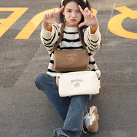 Retro pillow bag solid color shoulder armpit bag - Thumbnail 2