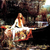 The Lady Of Shallot Cross Stitch Pattern - Thumbnail 2