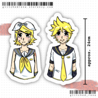 Rin & Len crying pillow  - Thumbnail 1