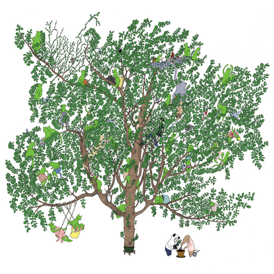 "tree book" original picture book by bb&ppinc - Thumbnail 3