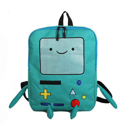 Cartoon cute adventure time backpack