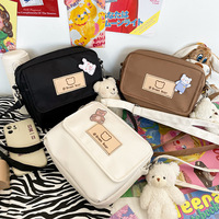 Cartoon bear soft girl crossbody bag - Thumbnail 1