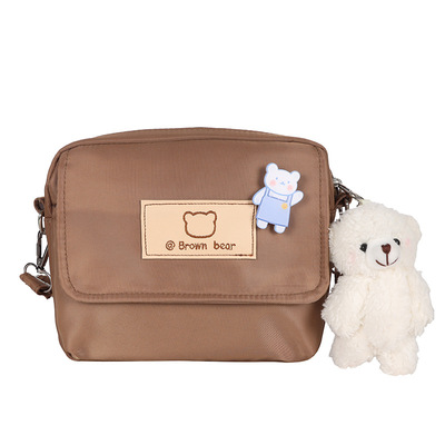 Cartoon bear soft girl crossbody bag - Thumbnail 5