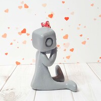 Lady Luck Robot Resin Figure - Thumbnail 4