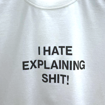 Free shipping-i hate explaining shi* tee - Thumbnail 1