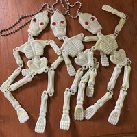 Recycled Plastic Hanging Skeleton GLOW IN THE DARK - Thumbnail 7