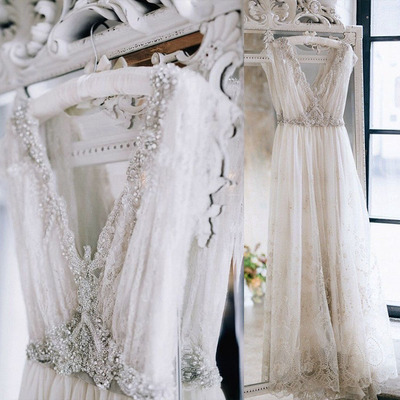 Vintage Wedding Dresses Bridal Gown Lace