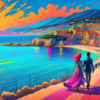 By The Beach Cross Stitch Pattern - Thumbnail 2