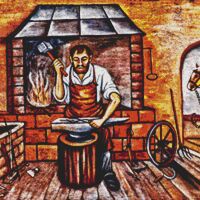 The Forge Cross Stitch Pattern - Thumbnail 1