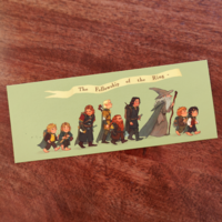 FELLOWSHIP OF THE RING BOOKMARK - Thumbnail 1