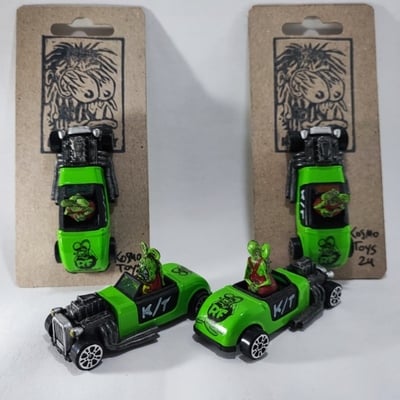 Rat fink hot rod