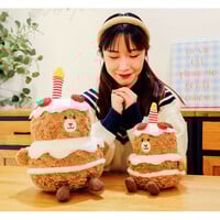 Teddy Bear Cake Plush Toy - Thumbnail 3