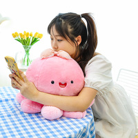 Pink Octopus Plush Toy - Thumbnail 2