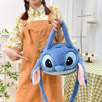 Strawberry Bear Cartoon Plush Bag - Thumbnail 2