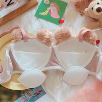 Plush Soft Bear Bra Panty Set - Thumbnail 3