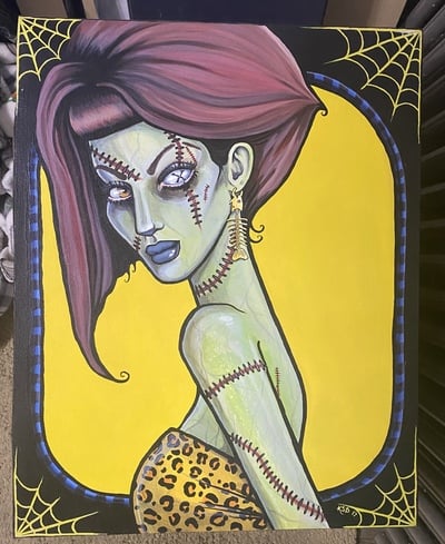 fishbone, 16x20, 2017