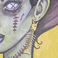 fishbone, 16x20, 2017 - Thumbnail 1