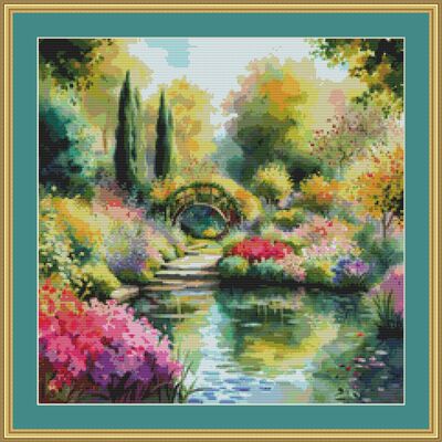Natural beauty cross stitch pattern - Thumbnail 4