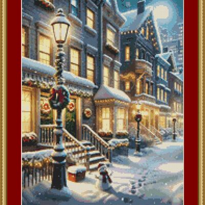 All alone cross stitch pattern