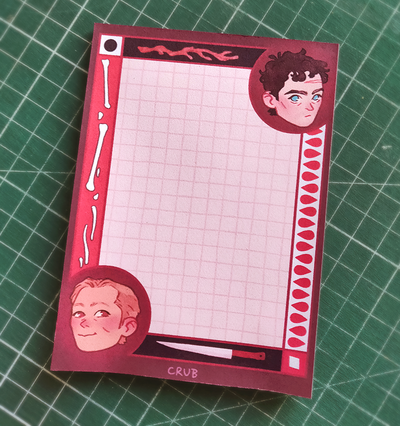 MURDER HUSBANDS NOTEPAD