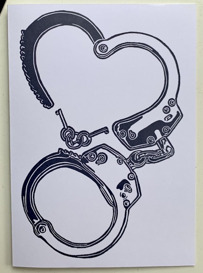 Captive Heart Valentines Day Card