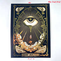 The Artist Tarot Card Gold Foil Print - Thumbnail 2