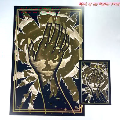 Mark of my mother gold foil print