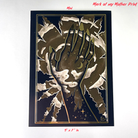Mark of My Mother Gold Foil Print - Thumbnail 1