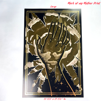 Mark of My Mother Gold Foil Print - Thumbnail 2