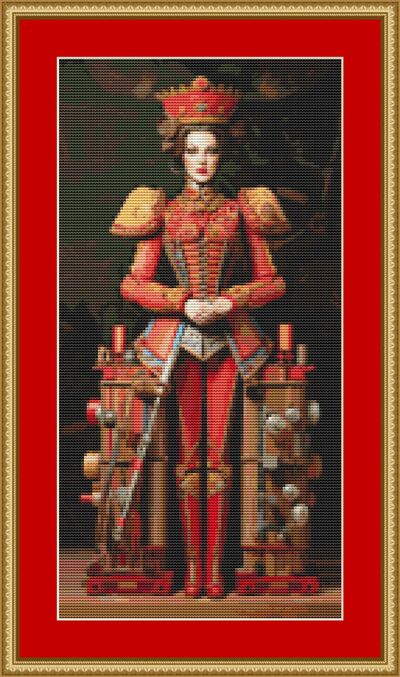 Christmas Decoration Cross Stitch Pattern