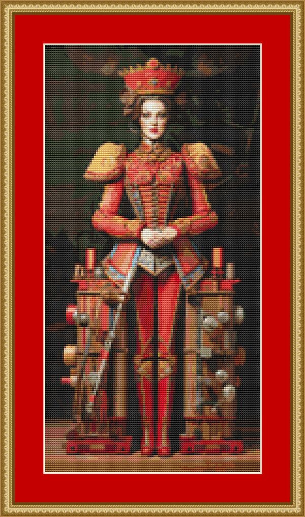Christmas Decoration Cross Stitch Pattern