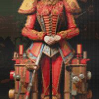 Christmas Decoration Cross Stitch Pattern - Thumbnail 1