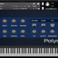 Korg Polysix Kontakt Library Instrument Nki Vst Software - Thumbnail 1